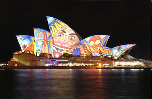 Vivid Sydney · Opera House mapping