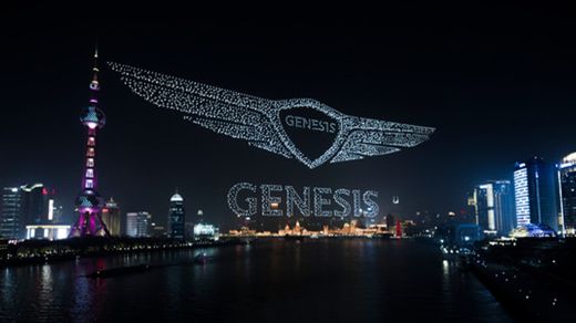 Genesis · a 3,281-drone reveal