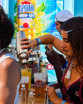 Desperados, Free Zone au festival Lollapalooza