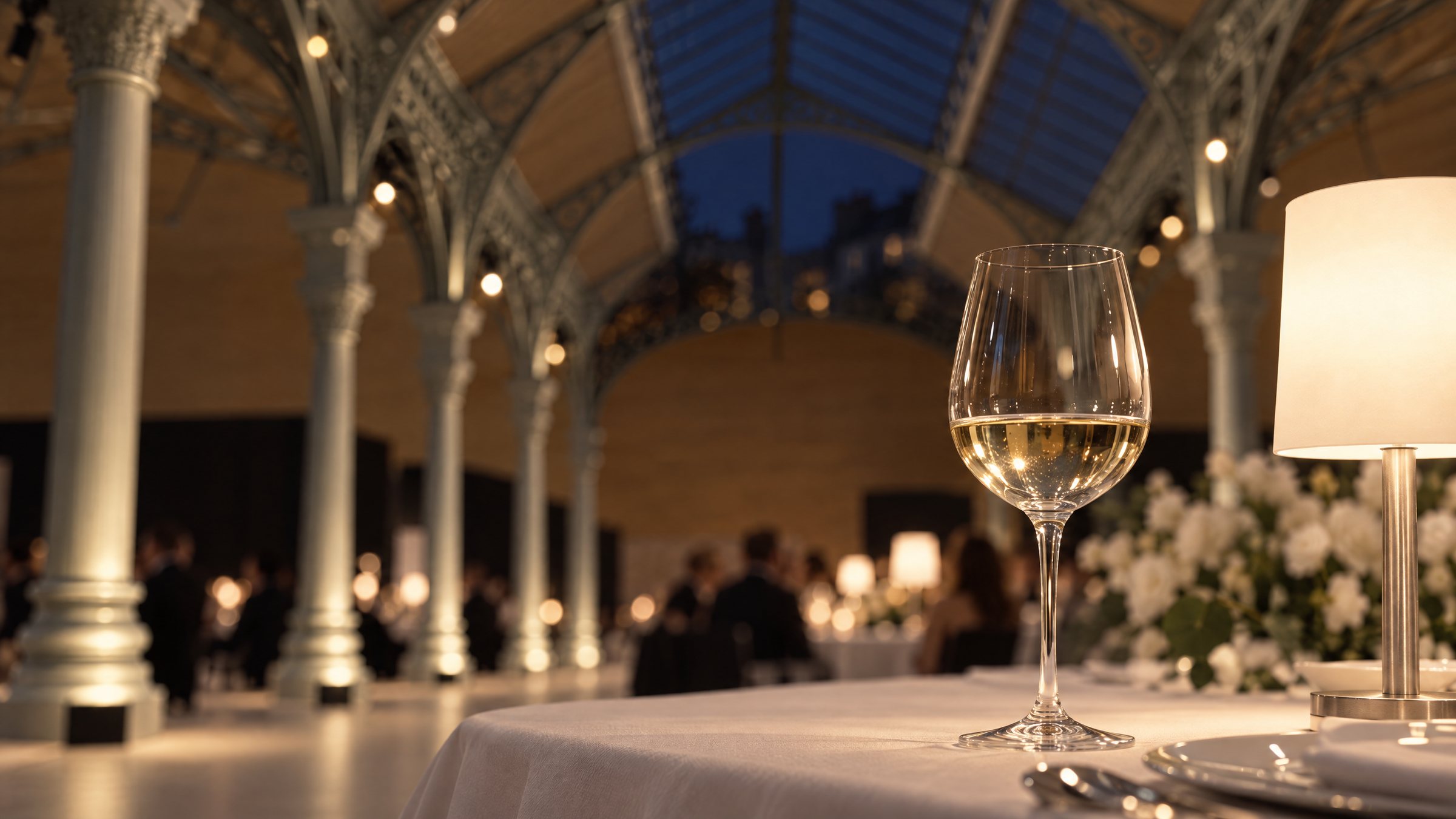 Le verre et la fonte.